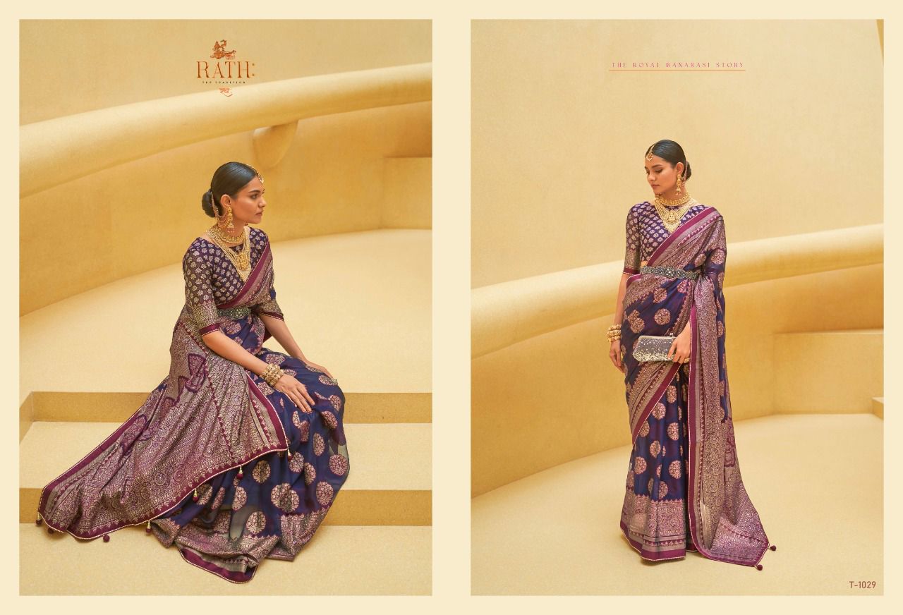 Rath Rajkanya Function Wear Wholesale Designer Sarees Catalog